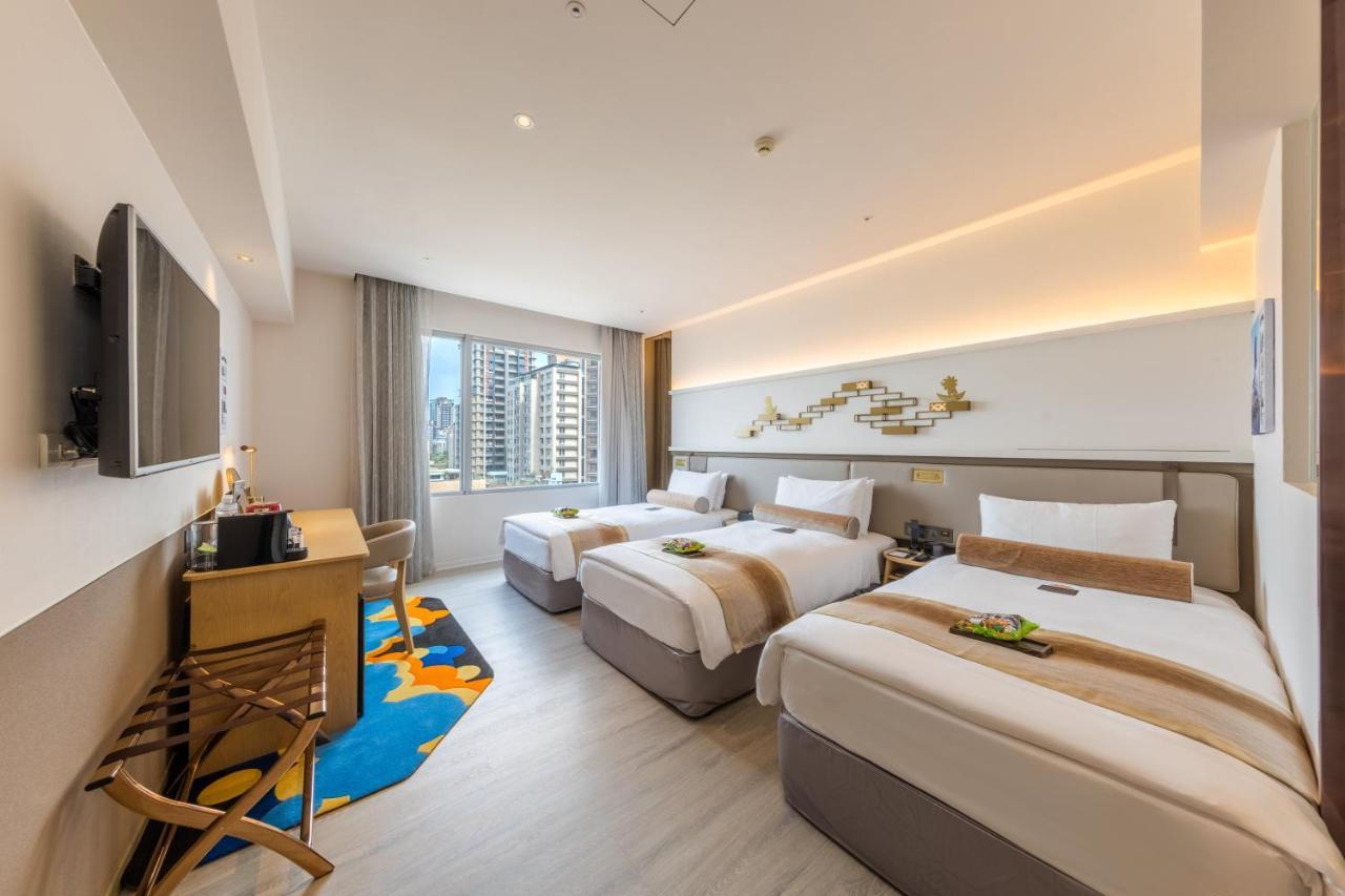 Taipei Garden Hotel - Ximending Exterior foto Deluxe Family Room